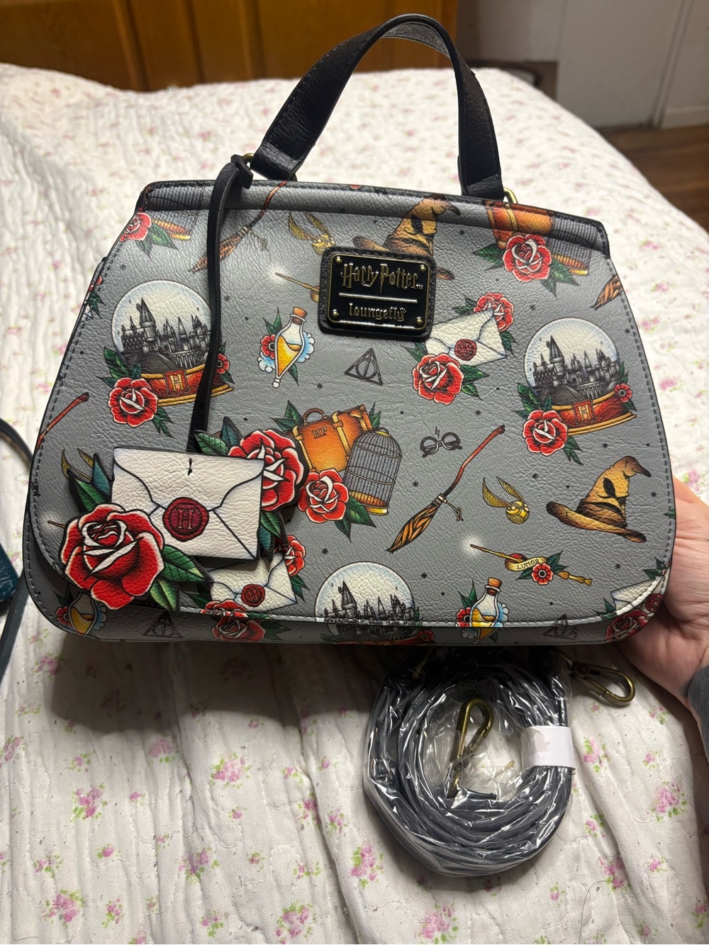 Loungefly Harry Potter tattoo bag